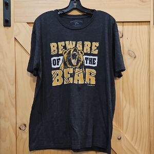 Chowdaheadz | "Beware of the Bear" Boston Bruins Graphic Tee | XL